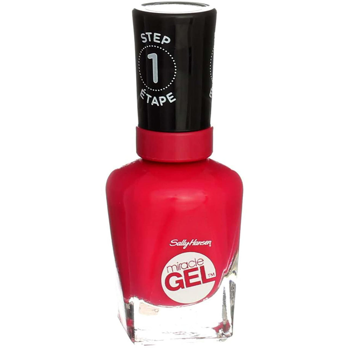 Sally Hansen Miracle Gel Nail Polish - Pink Tank, Long-Lasting Gel Finish, 42300