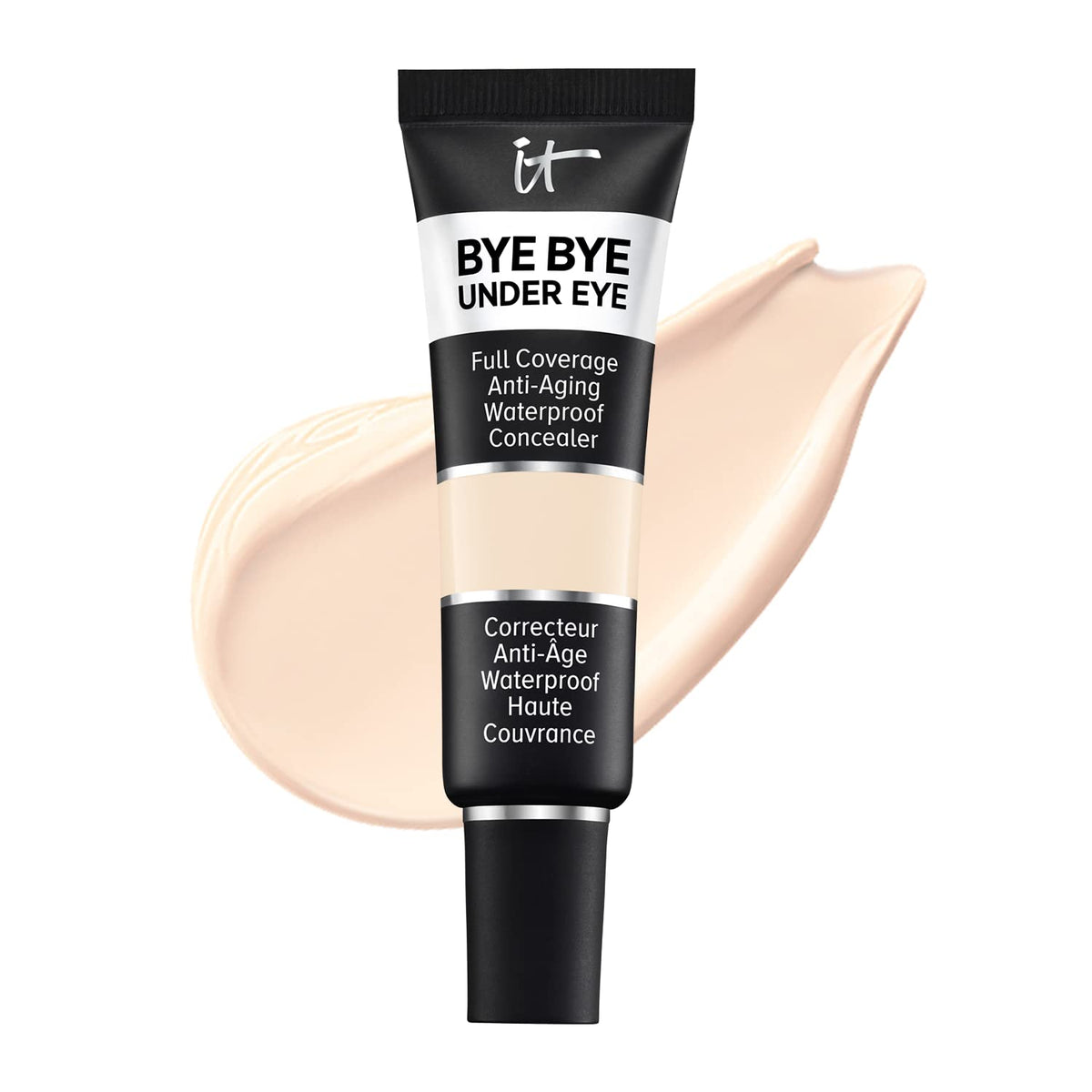 It Cosmetics Bye Bye Under Eye Concealer, 10.5 Light, Waterproof, Full Coverage For Dark Circles