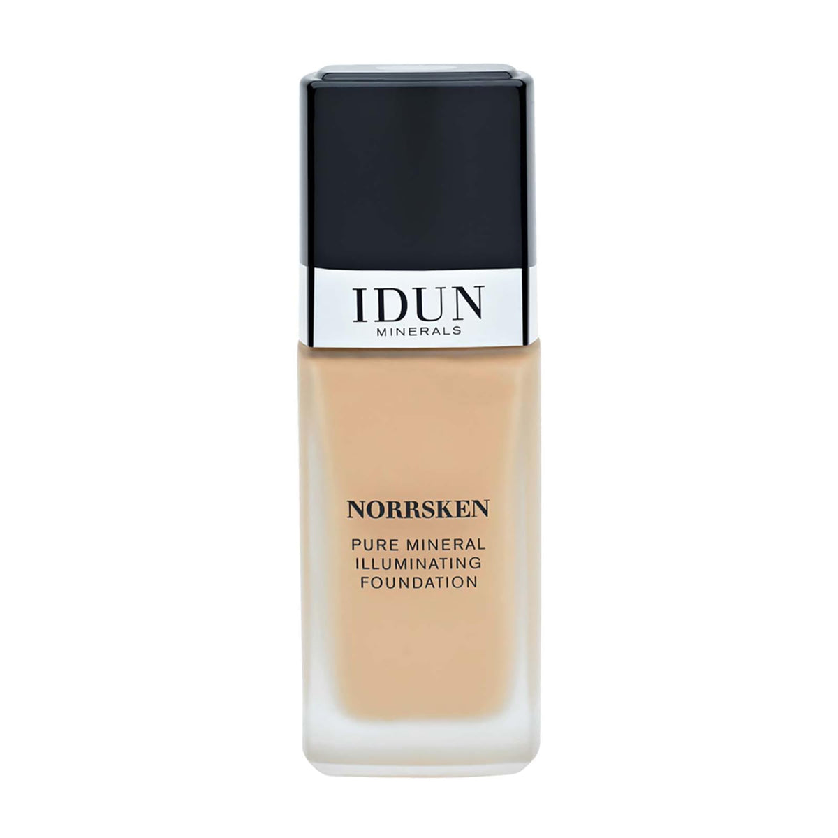 IDUN Minerals Liquid Norrsken Foundation, 209 Svea - Silky Smooth, Luminous, Vegan, 1 oz