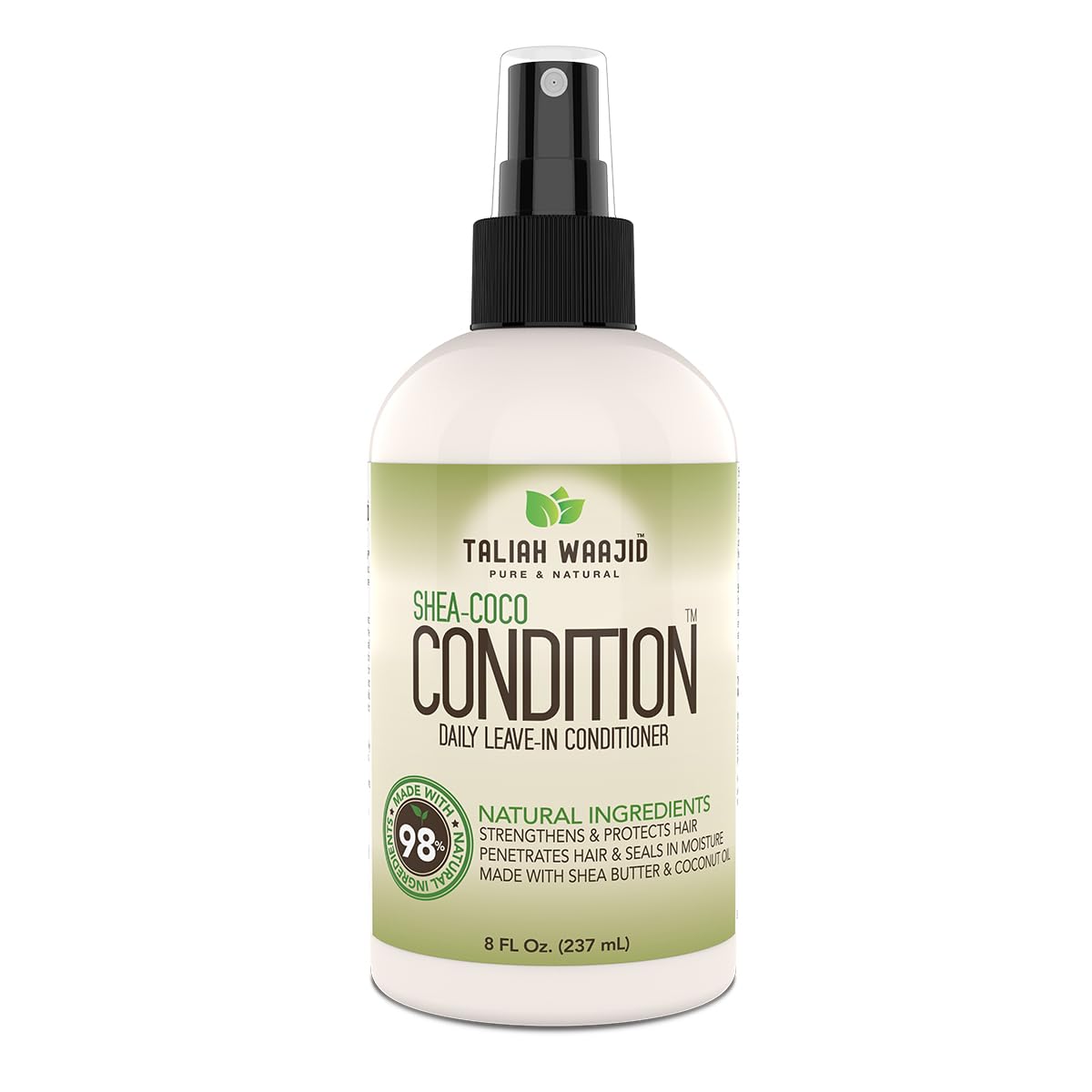 Taliah Waajid Shea Coco Daily Leave In Conditioner, 8Oz - Hydrating Hair Care Solution