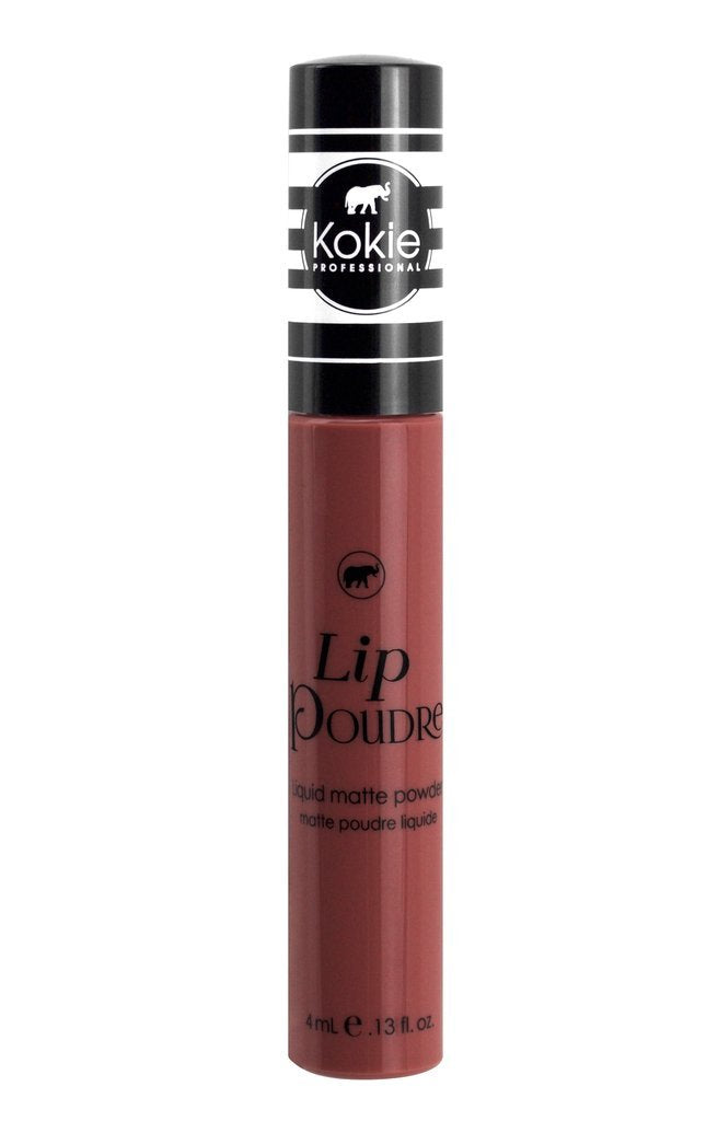 Kokie Cosmetics Lip Poudre Liquid Lip Powder, Midtown - 0.13 Fl Oz, Long-Lasting Color