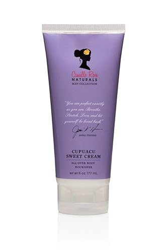 Camille Rose Cupuacu Sweet Cream - Moisturizing Body Cream, 6 Oz, Hydrating Skincare