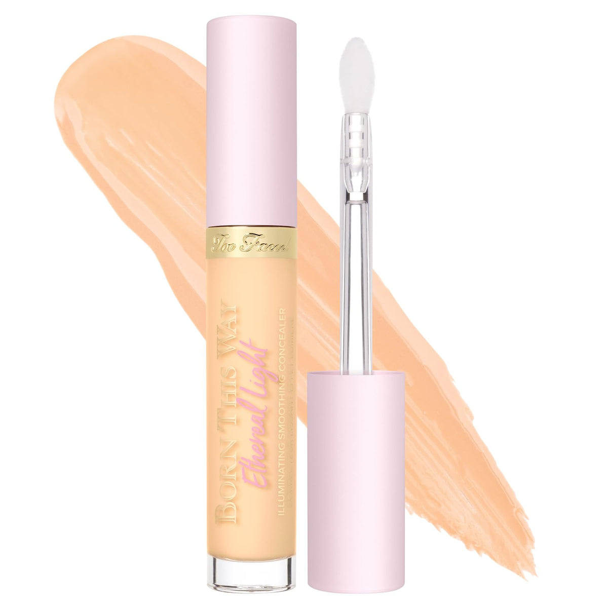 Too Faced Born This Way Concealer, Ethereal Light, Waterproof, 0.17 Fl Oz, Graham Cracker