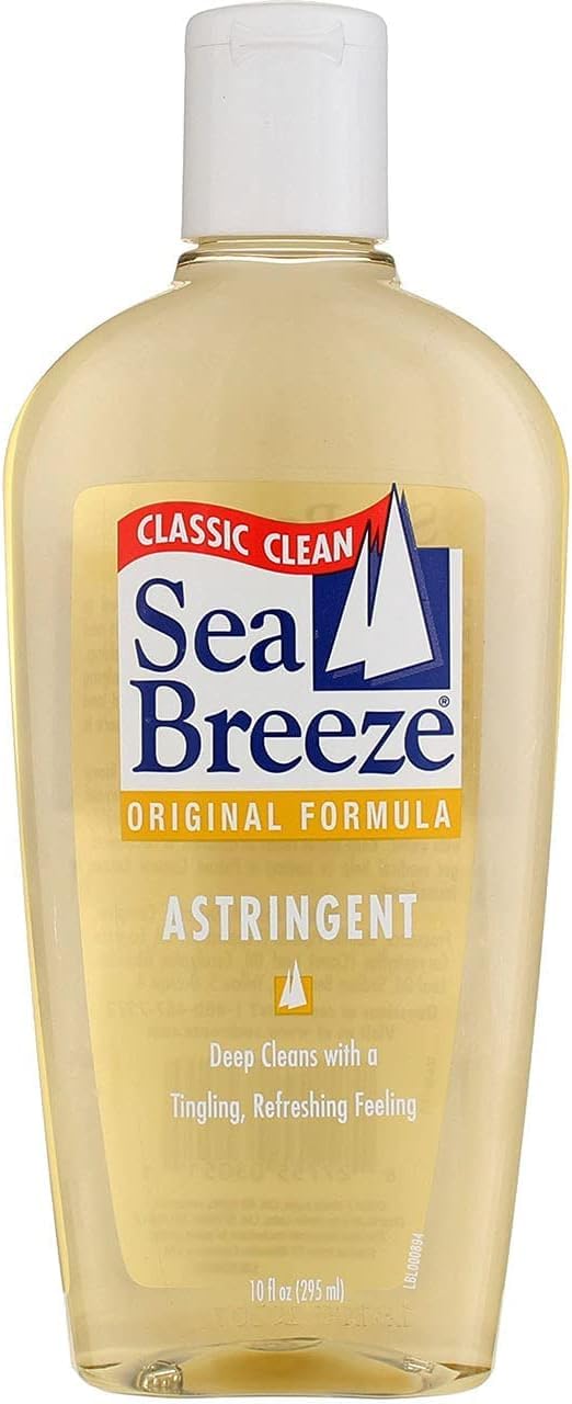 Seabreeze Sea Breeze Deep Cleaning Facial Astringent, 10 Oz - Pack Of 3