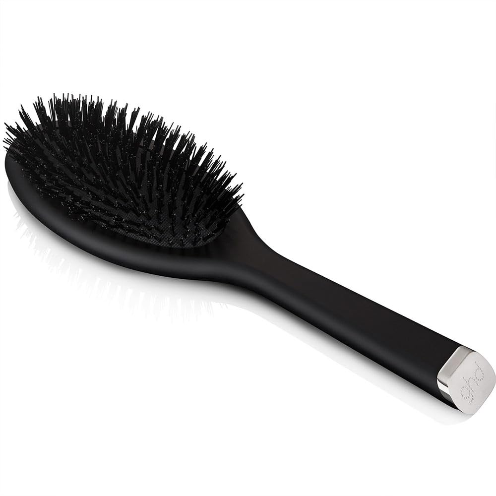 Ghd Oval Dressing Brush - Black, 1 Count, Perfect For Styling And Smoothing Hair