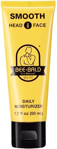 Bee Bald Smooth Daily Moisturizer For Men - Hydrates, Tones, Controls Oil - 1.7 Fl Oz