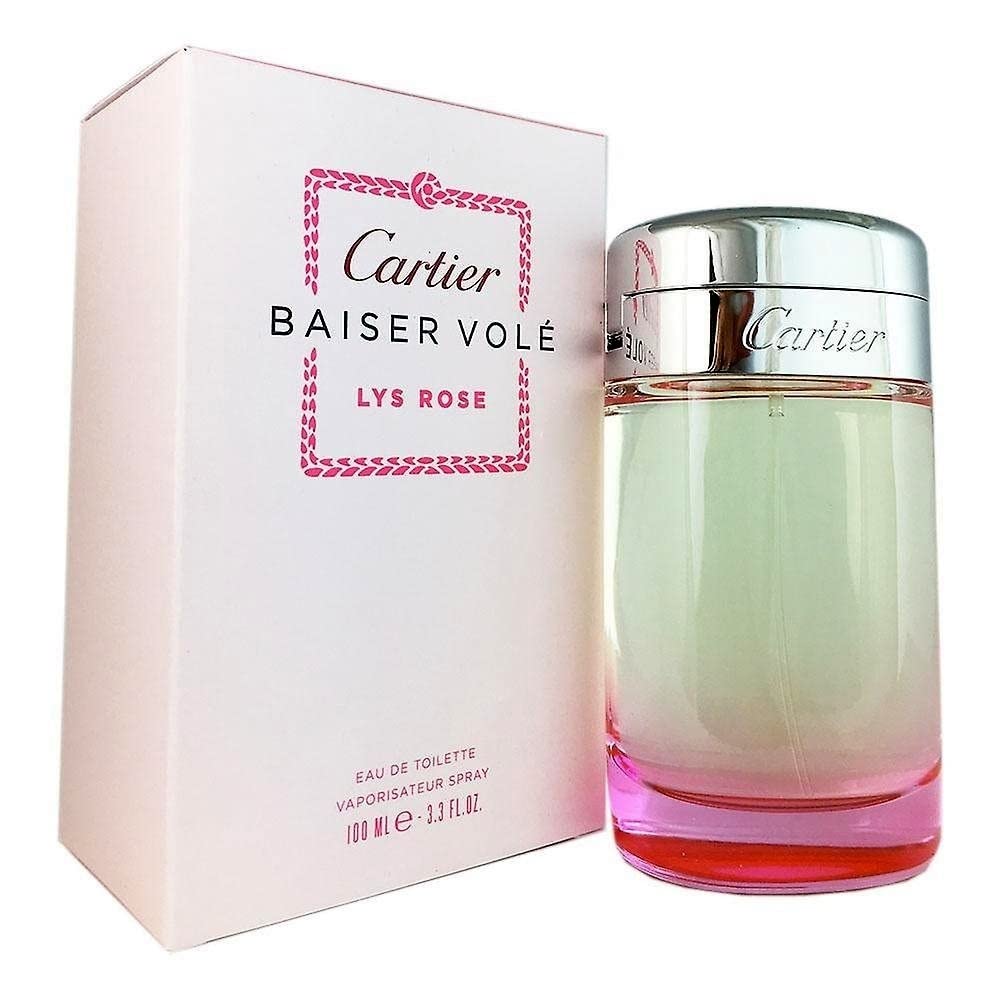 Cartier Baiser Vole Lys Rose Eau De Toilette Spray 3.3 Fl Oz For Women