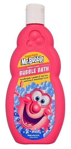 Mr. Bubble Original Bubble Bath, 16 Fl Oz - Pack Of 3, Fun Bath Time For Kids