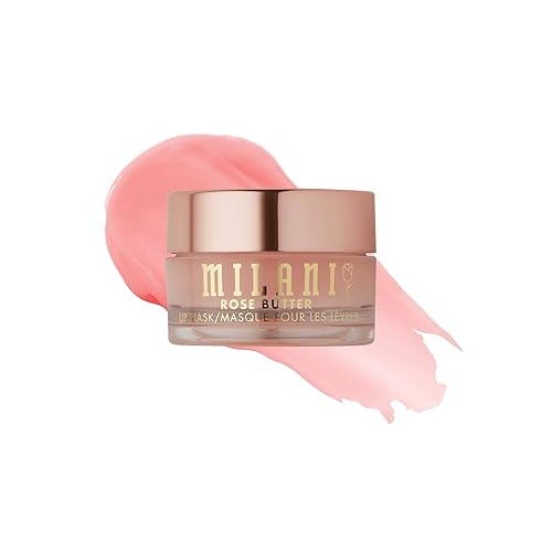 Milani Rose Butter Lip Mask - Hydrating Lip Treatment, 1 Count, Soft & Smooth Lips