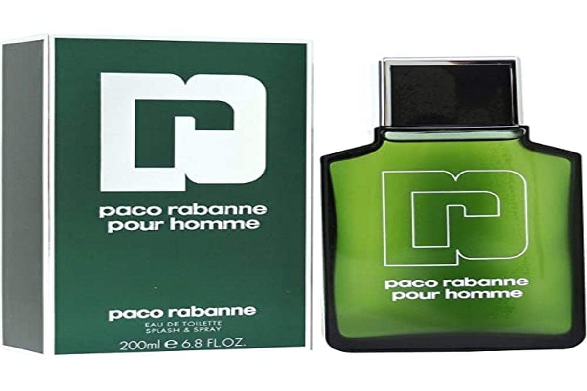 Paco Rabanne Eau De Toilette Spray 6.6 Oz For Men - Iconic Green Fragrance