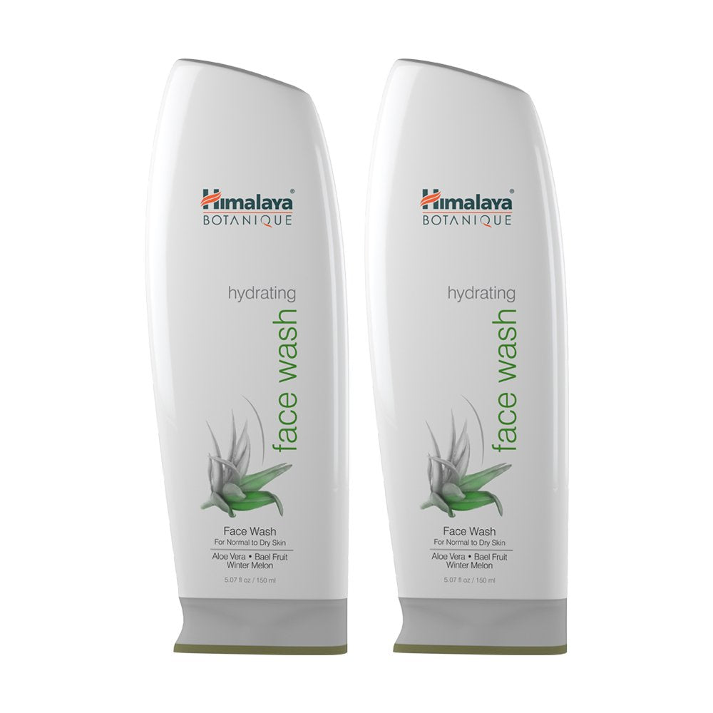 Himalaya Aloe Vera Hydrating Face Wash - Deep Cleansing, Ultra Moisturizing, 5.07 Oz, 2 Pack