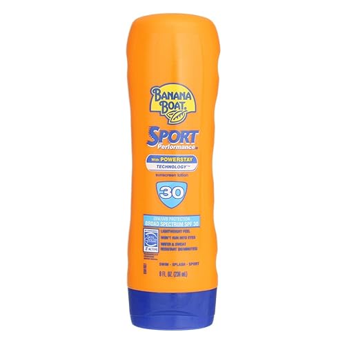 Banana Boat Sport Sunscreen Spf 30, 8 Ounce - Water Resistant, Broad Spectrum Protection