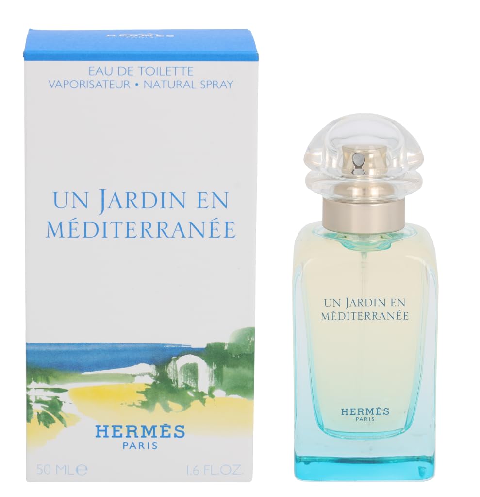 Hermes Un Jardin En Méditerranée Eau De Toilette 1.7 Fl Oz - Fresh Floral Fragrance