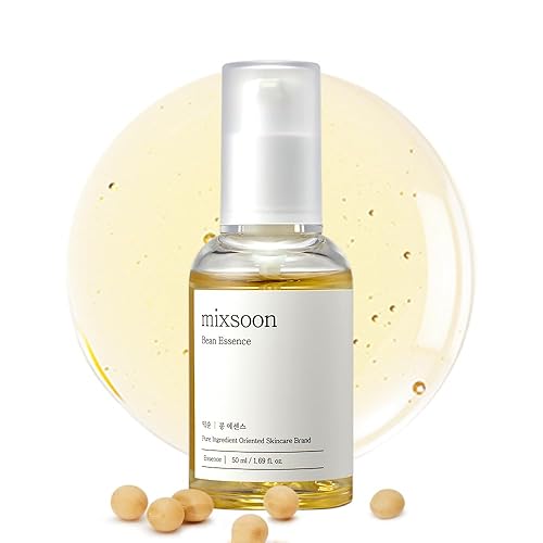 Mixsoon Bean Essence Serum - Exfoliating Hydrating Hyaluronic Acid For Glass Skin, 1.69 Fl Oz