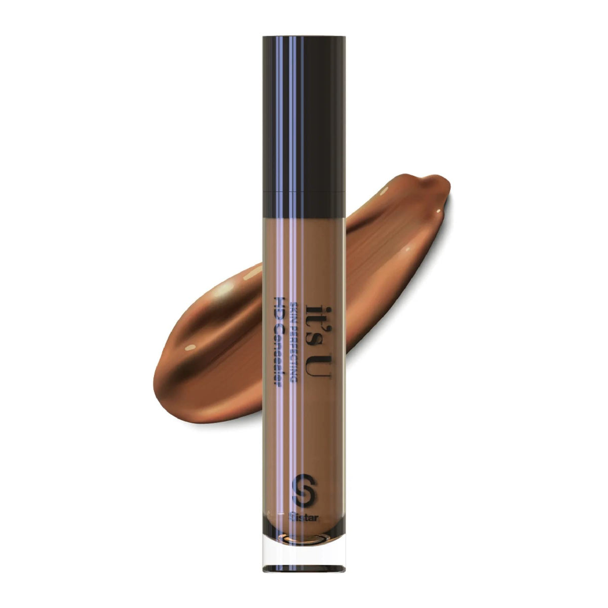 Sistar Hd Concealer Full Coverage Liquid Makeup, Lightweight, Long Lasting, Burnt Cinnamon 5Ml