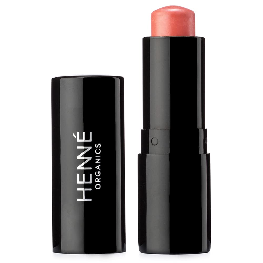 Henné Organics Luxury Lip Tint - Moisturizing Sheer Color In Sunlit Peach, 0.17 Fl Oz