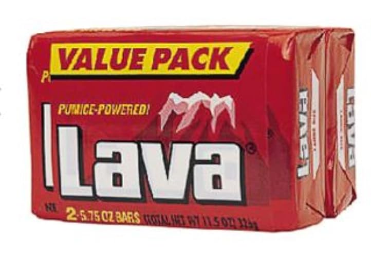 Wd-40 Lava Hand Cleaners - 5.75 Oz. Bar Soap (Set Of 2) For Tough Grease & Dirt