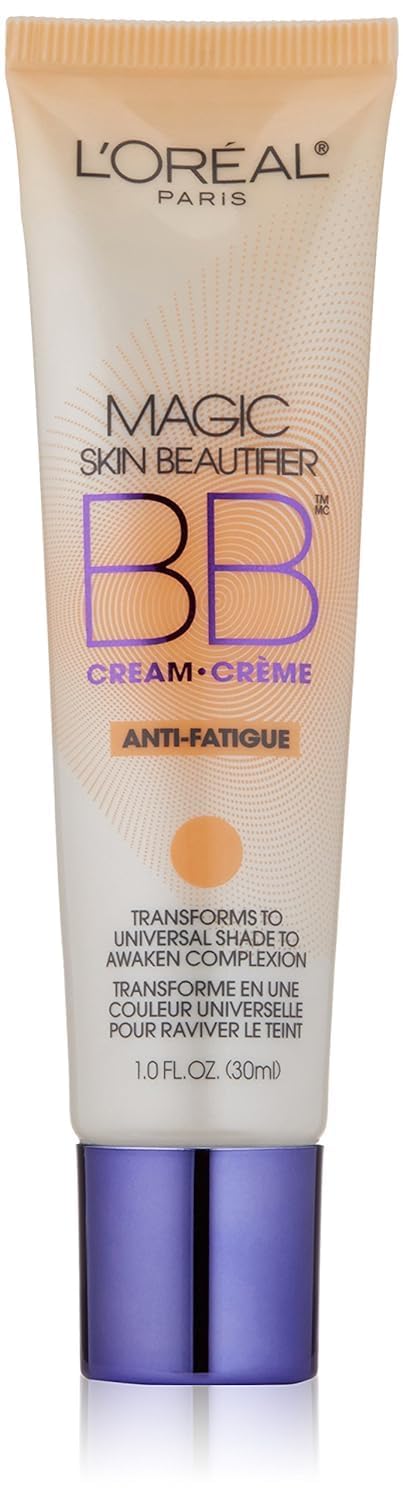 L’Oréal Paris Bb Cream Tinted Moisturizer, Anti-Fatigue, 1 Fl Oz, 1 Pack