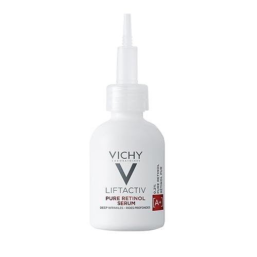 Vichy Liftactiv Pure Retinol Serum, Anti-Aging Face Serum With Peptides, 1 Fl Oz