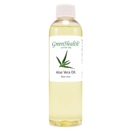 Greenhealth 100% Pure Aloe Vera Oil - 4Oz, Natural Moisturizer For Skin & Hair