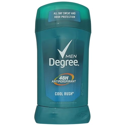 Degree Men Antiperspirant Deodorant, Cool Rush, 2.7 Oz (11 Pack) - Long-Lasting Protection