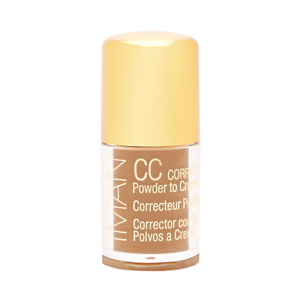 Iman Cc Correct & Cover - Sand Medium, 0.5 Oz (Pack Of 2) - Flawless Skin