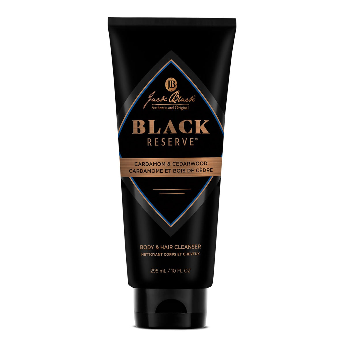 Jack Black Black Reserve Hair & Body Cleanser, 10Oz - Nourishing Formula For Men