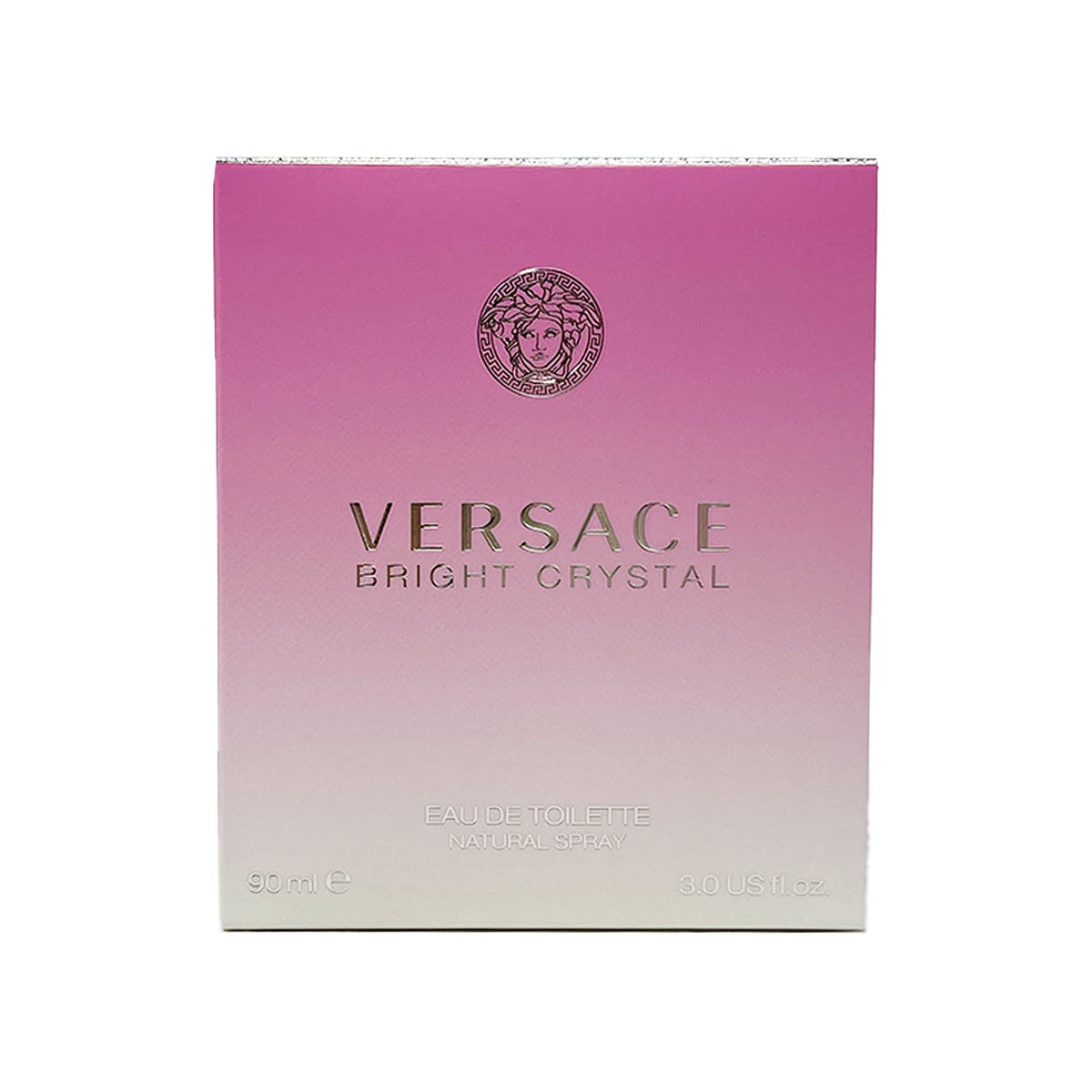 Versace Bright Crystal Eau De Toilette Spray For Women, 3 Fl Oz - Pink Fragrance