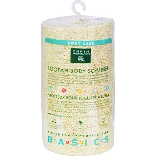 Earth Therapeutics 5 Loofah Sponges - Natural Exfoliating Bath & Shower Accessories