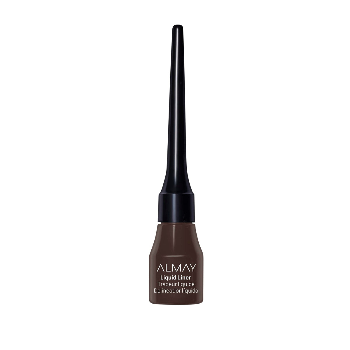 Almay Waterproof Liquid Eyeliner, Hypoallergenic, 222 Brown, 0.1 Fl Oz - Cruelty Free,