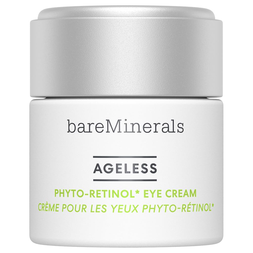 bareMinerals Ageless Phyto-Retinol Eye Cream - Vegan, Hydrating, Anti-Aging, 0.5 oz