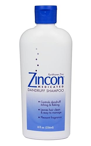 Zincon Set Of 3 Medicated Dandruff Shampoo For Scalp Relief And Healthy Hair