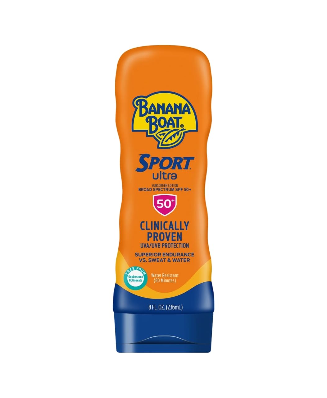 Banana Boat Sunscreen Sport Spf 50 Lotion - Broad Spectrum, 8 Fl Oz, Water Resistant