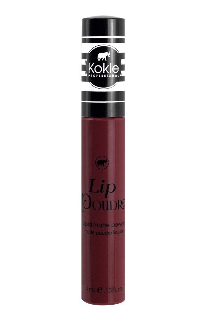 Kokie Cosmetics Lip Poudre Liquid Lip Powder, Secrecy - 0.13 Oz, Long-Lasting Color