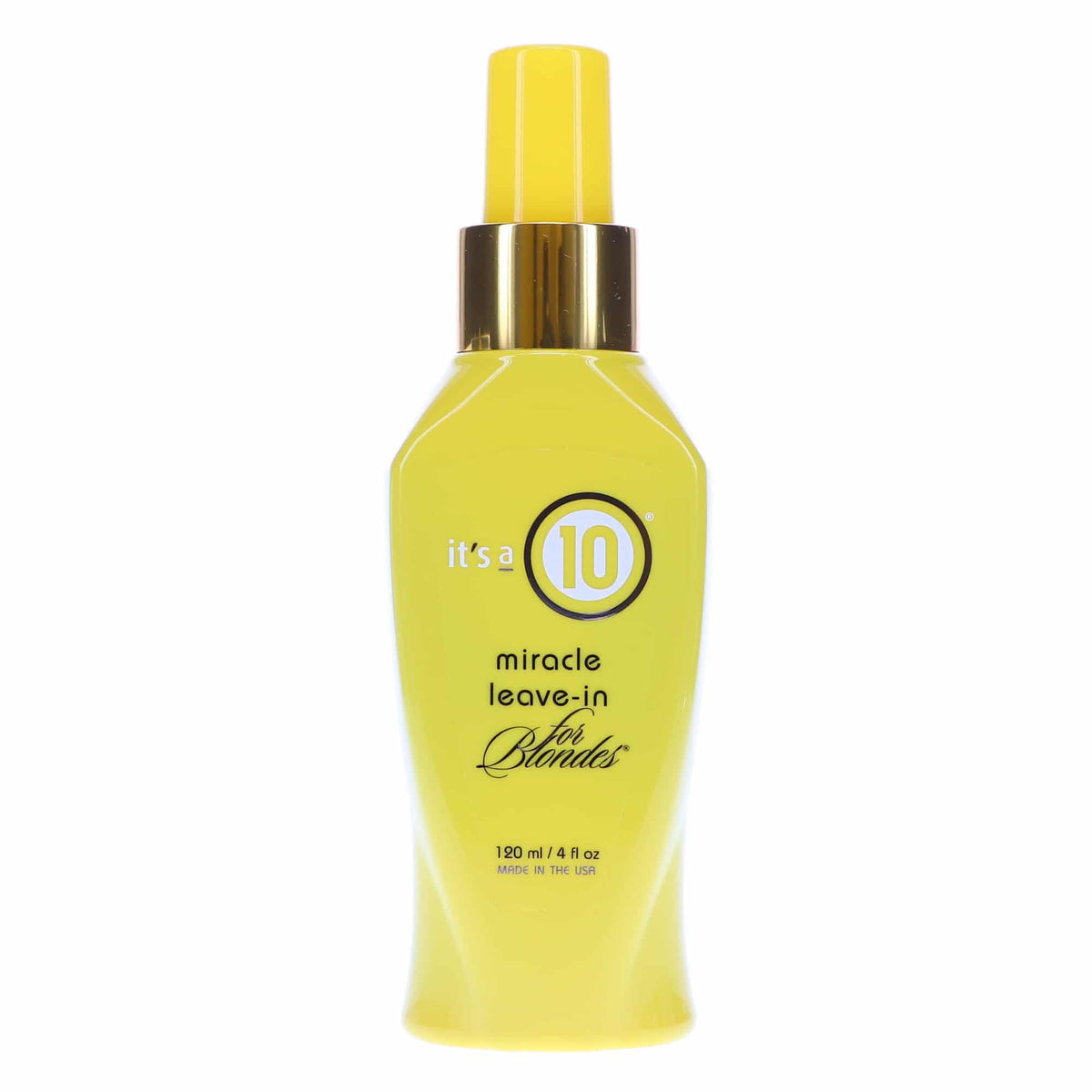 It'S A 10 Blonde Miracle Leave-In Treatment, 4 Fl Oz - Nourishing Hair Care For Blondes