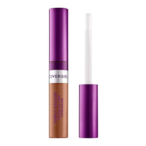 Covergirl Simply Ageless Triple Action Concealer, Espresso, 0.24 Oz - Flawless Coverage