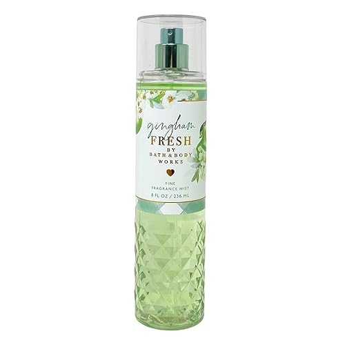 Bath & Body Works Gingham Fresh Fine Fragrance Body Spray Mist, 8 Fl Oz