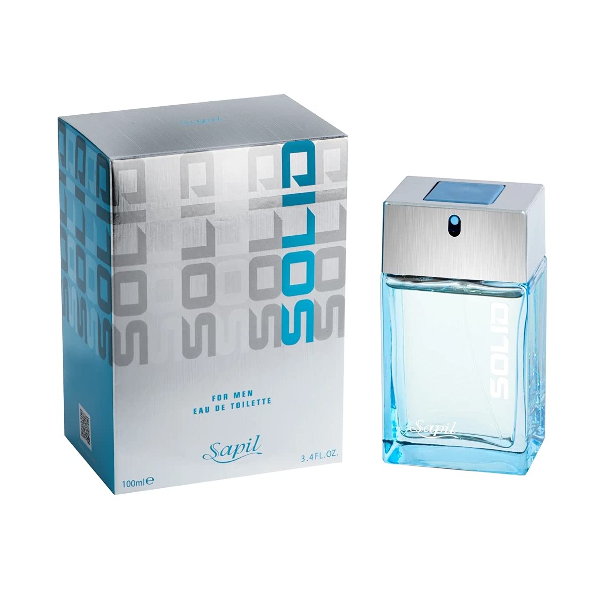 Sapil Perfumes SolidA for Men  Longlasting  enticing scent for every day from Dubai  citrus  spicy  musk scent  EDT spray fr