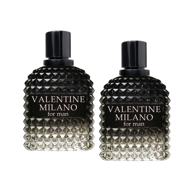 Tokuyo Perfume For Men, Valentine Milano Eau De Toilette, 3.4 Fl Oz, 2-Pack Cologne