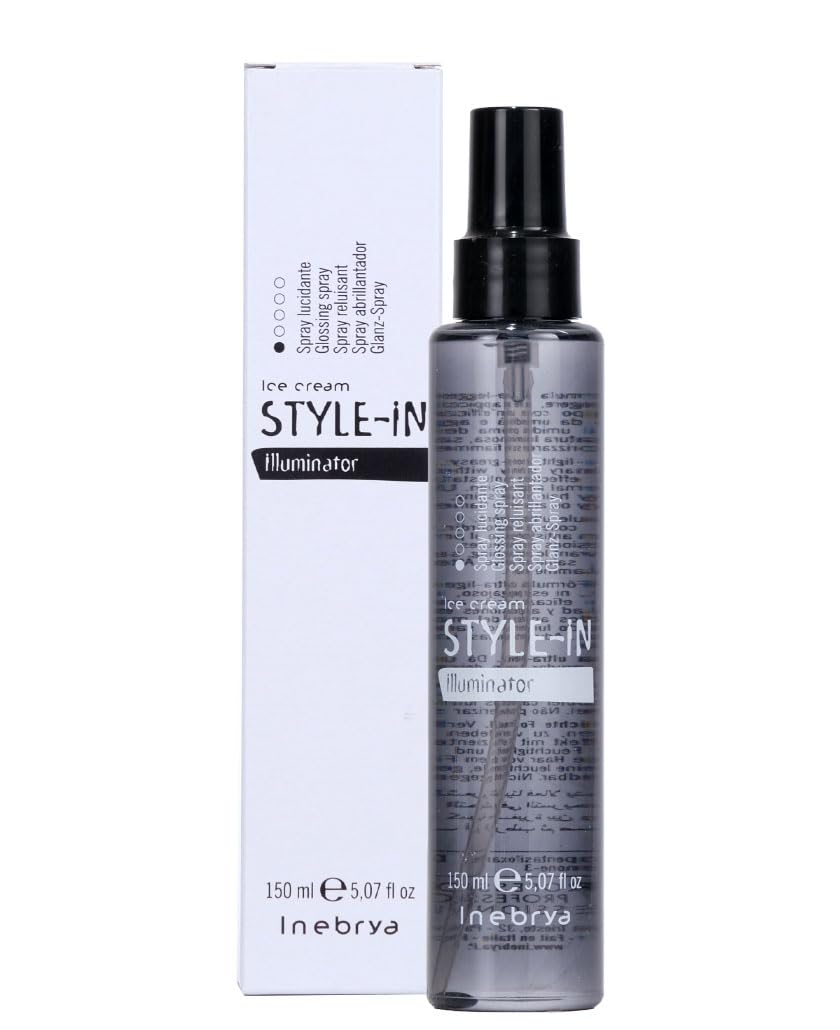 Inebrya Style-In Illuminator 150ml - Hair Styling & Shine Serum for Radiant Hair