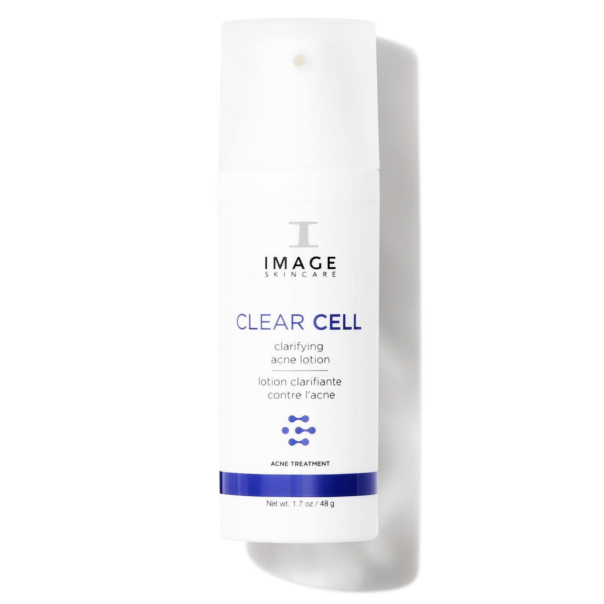 Image Skincare Clear Cell Acne Lotion With Benzoyl Peroxide - 1.7 Oz Treatment For Blemishes