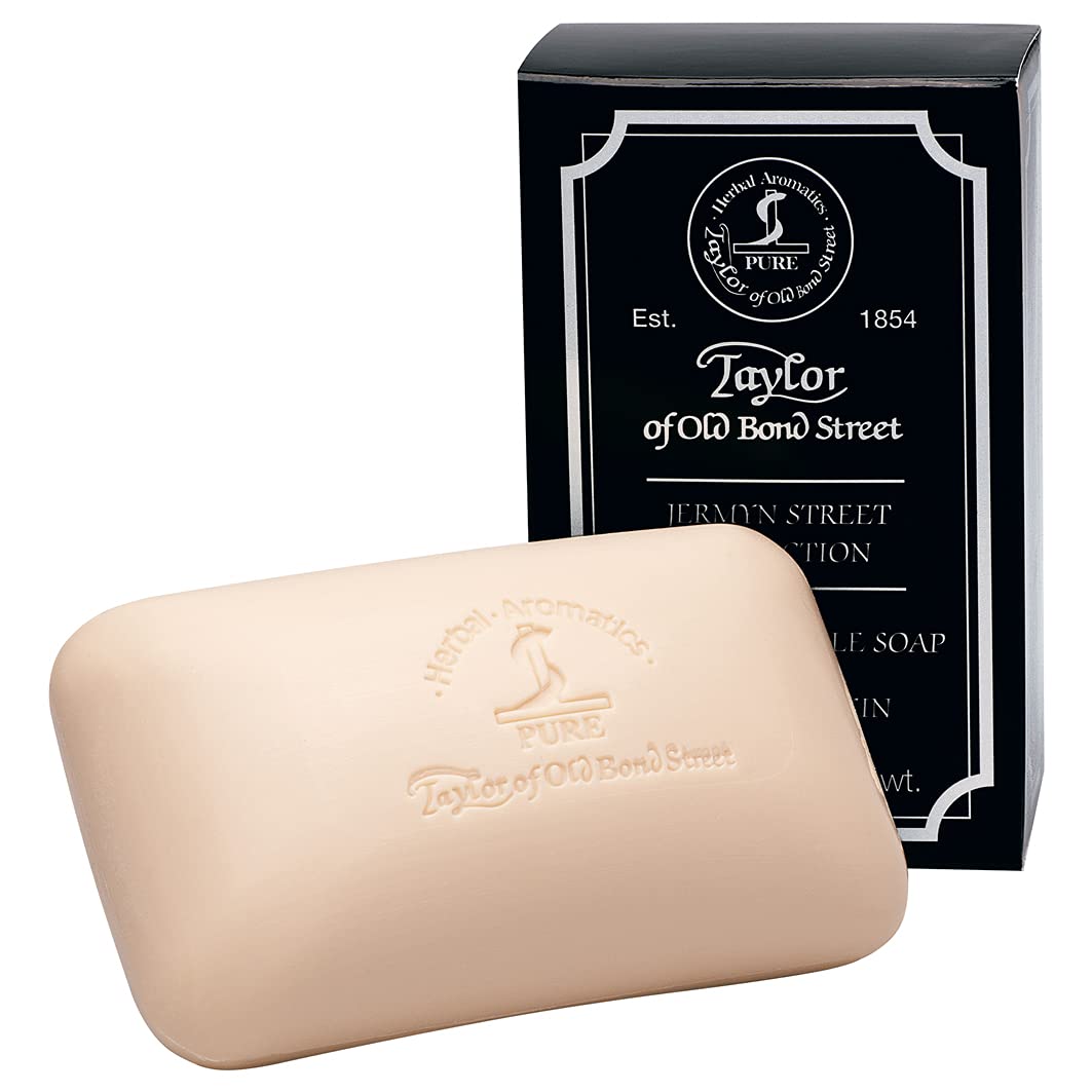 Taylor Of Old Bond Street Jermyn Street Bath Soap, 200G - Luxury Men'S Grooming Essential