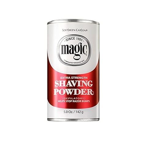 Magic Shaving Powder Red - Extra-Strength 5 Ounce (3 Pack) - Smooth & Easy Hair Removal