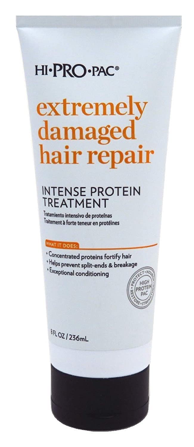 Hi-Pro-Pac Intense Protein Hair Treatment For Damaged Hair, 8 Fl Oz