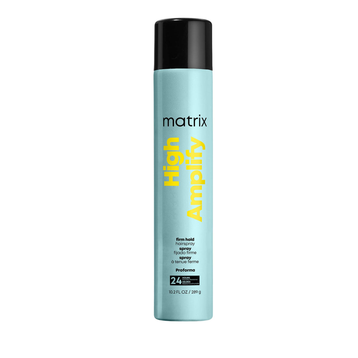 Matrix High Amplify Hairspray - Firm Hold, Volume & Shine, Silicone-Free, 10.2 Oz, Vegan