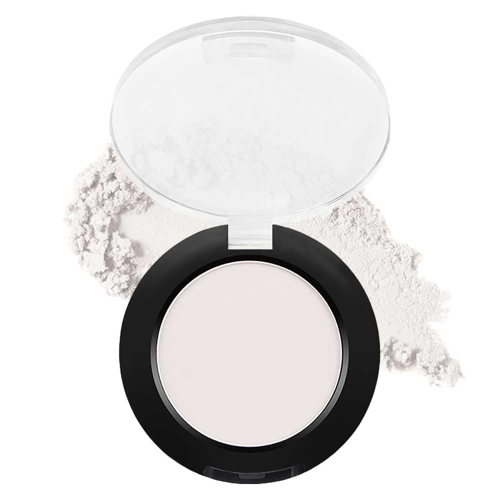 Cakaila Matte White Eyeshadow - High Pigment, Longwear Waterproof, Blendable Single Shadow