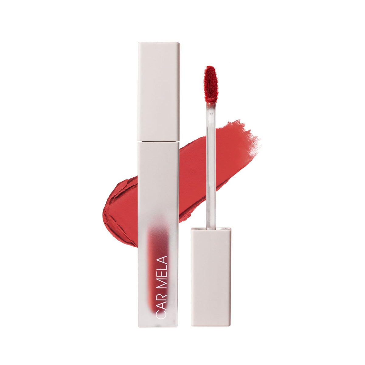 Car Mela Long Lasting Liquid Lipstick, Transfer-Proof, Waterproof, 16H Wear, R01