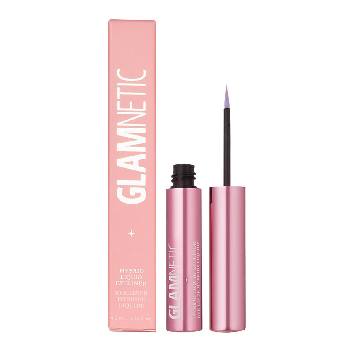 Glamnetic Waterproof Clear Magnetic Eyeliner - Quick-Drying, Smudge-Proof, All-Day Hold 0.025 Fl Oz