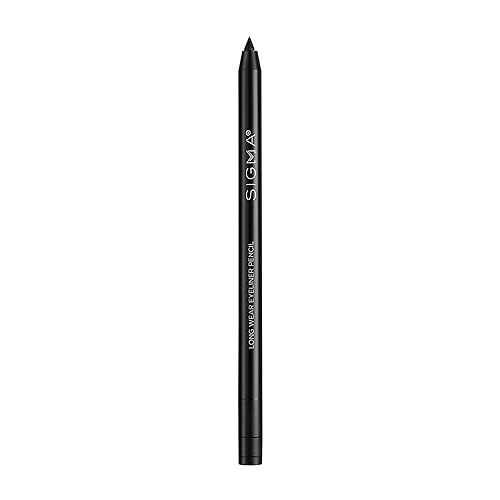 Sigma Beauty Long Wear Eyeliner Pencil - Wicked Black, 0.02 oz - Smooth, Smudge-Proof Formula