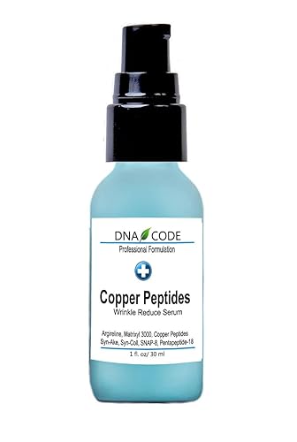 DNA CODE Skin Care Magic Firming Serum with Copper Peptides, Argireline & Matrixyl 3000 - 1 Fl Oz